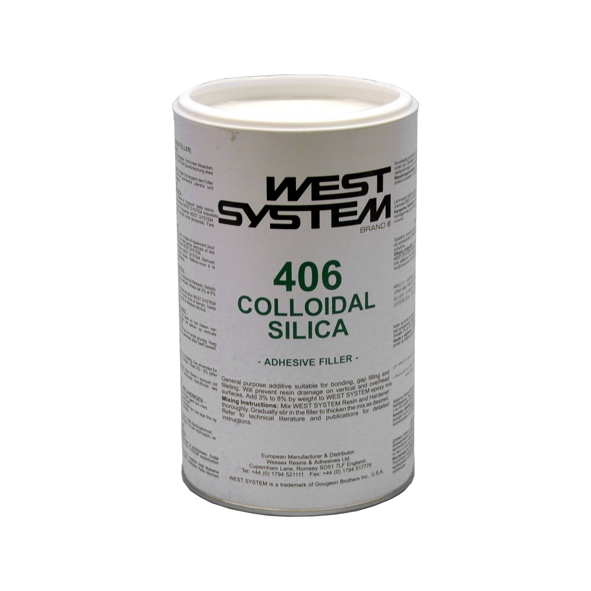 West System Colloïdaal Silica Epoxy Filler 406 - 60g