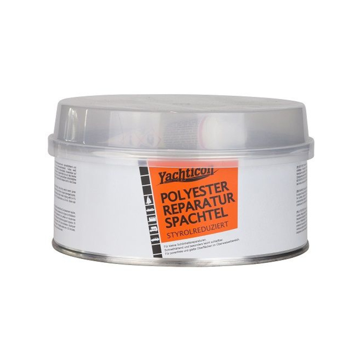 Yachticon polyester reparatievuller 250g - styreen gereduceerd