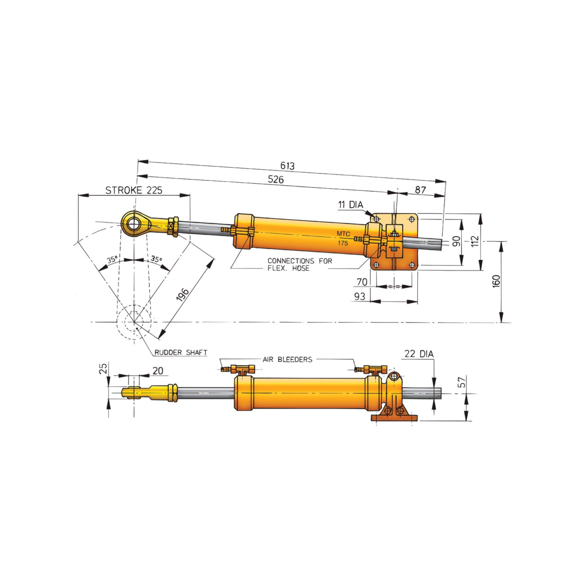 Vetus cilinder MTC175