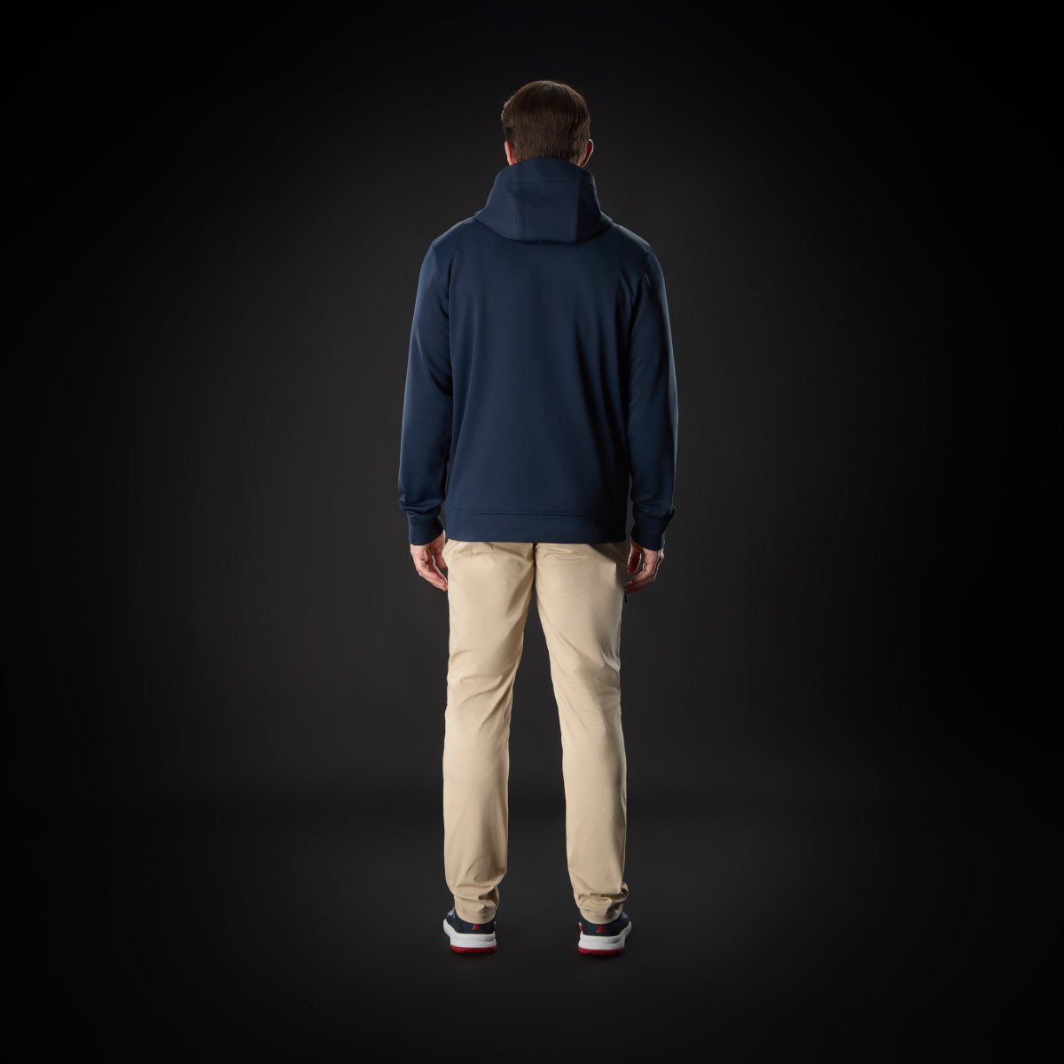Musto Evolution Hoodie capuchontrui heren marineblauw, maat M