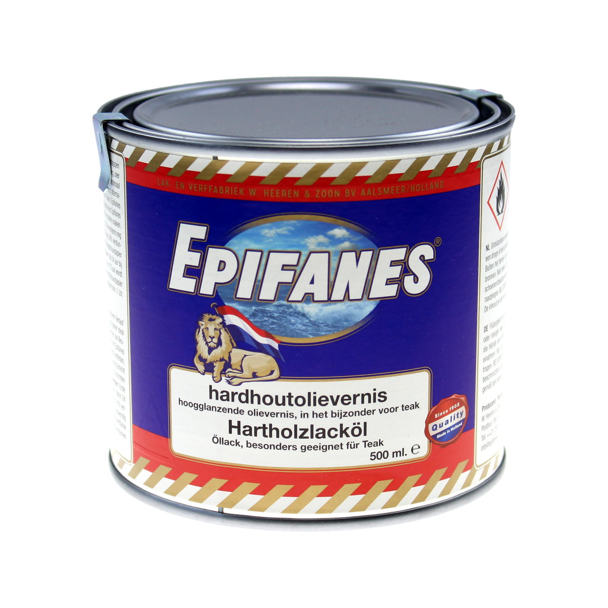 Epifanes hardhoutolievernis 1C met UV filter - 500ml