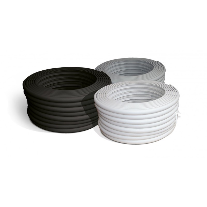 Plastimo Profiel Pvc Wit Radiaal 40- 16 M