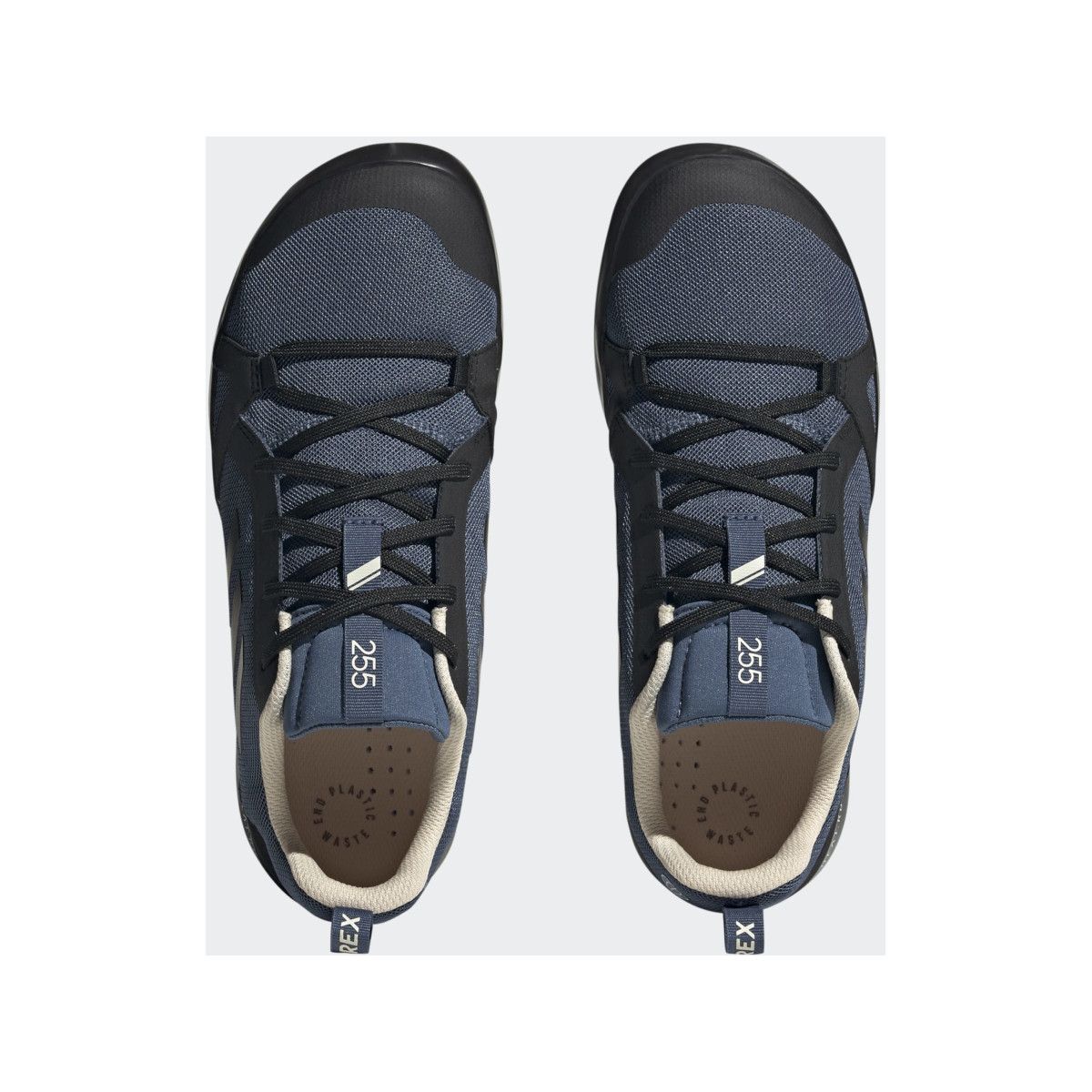 Adidas Boot Lace bootschoen heren zwart-blauw, maat 41 1/3