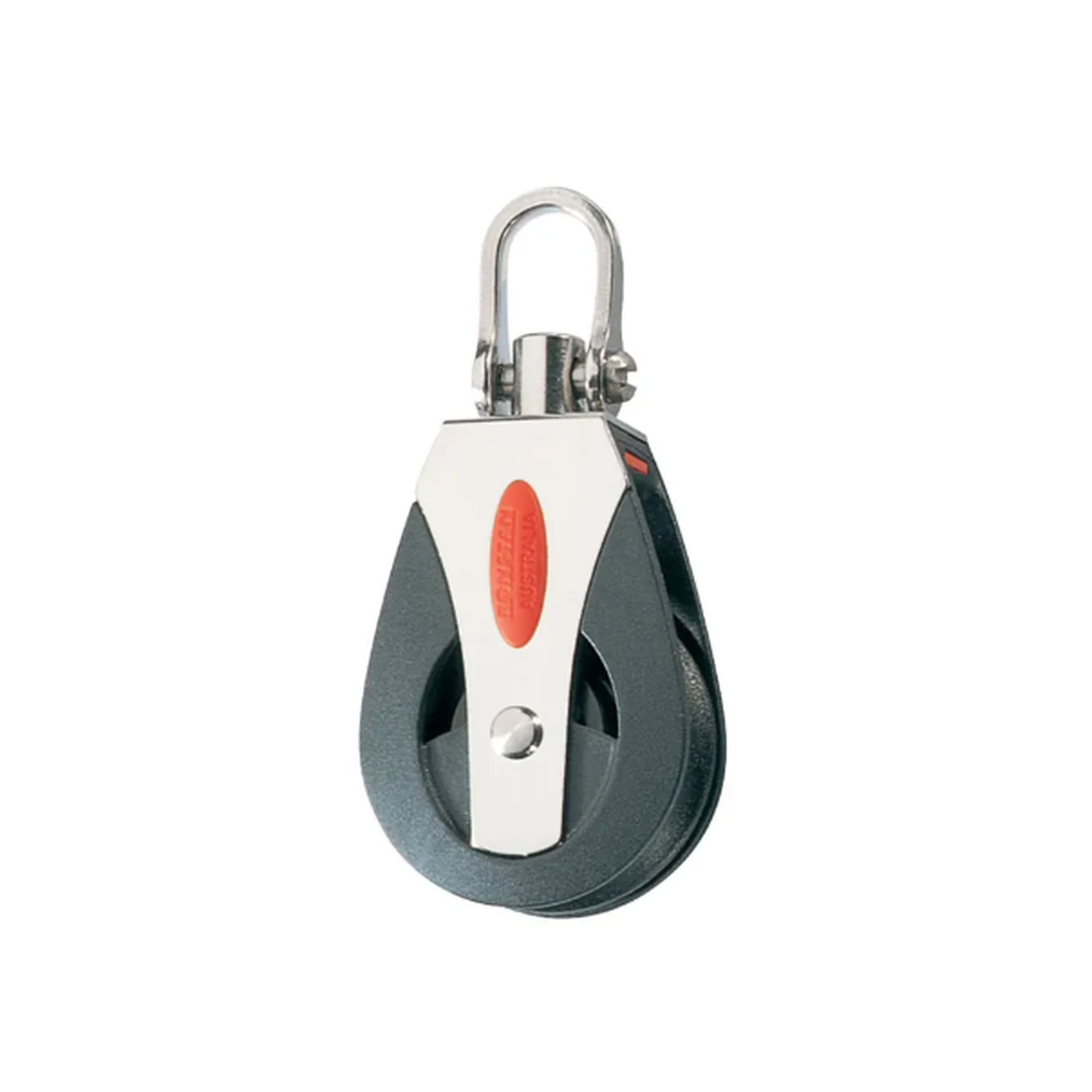 Ronstan S26 rail, zwart, 1996mm M6 CSK x100mm bevestigingsgaten