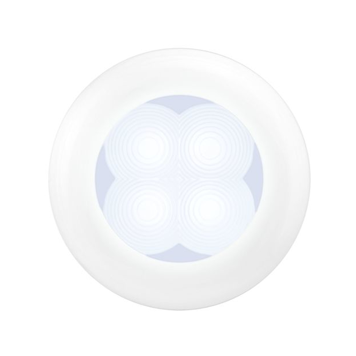 Hella LED SlimLine HI 24V wit - kunststof rond