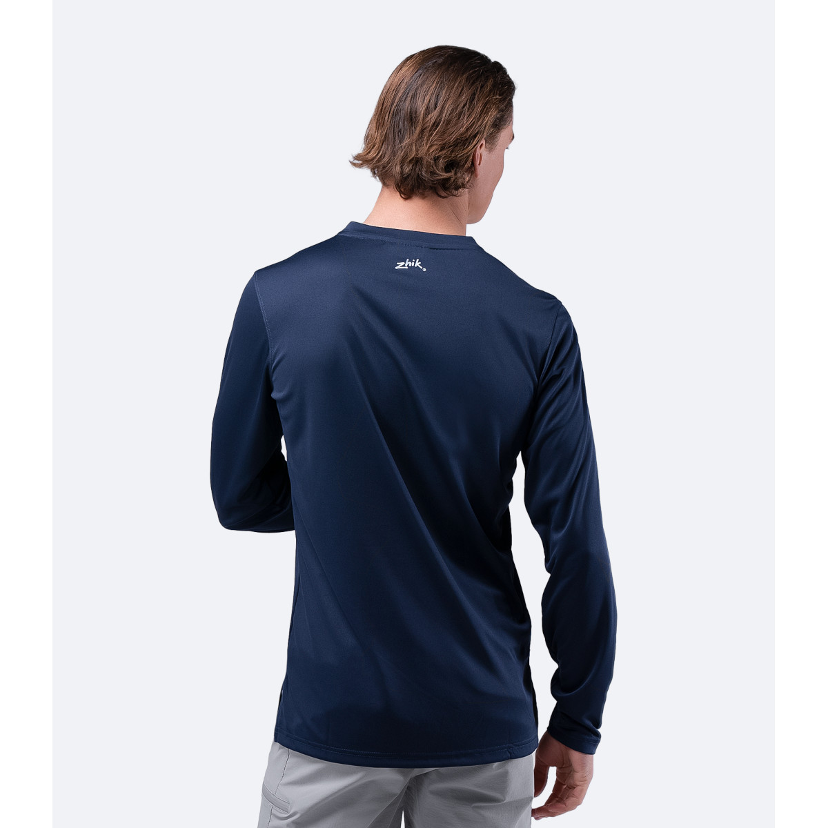 Zhik UV Active shirt lange mouwen heren marineblauw, maat S