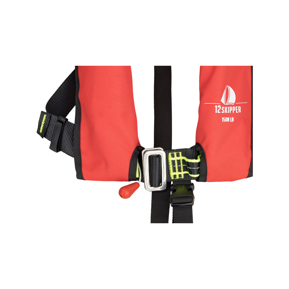 12skipper automatisch reddingsvest voor kinderen 150N, rood