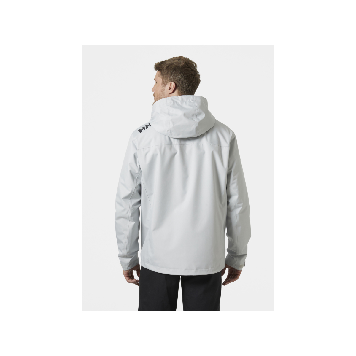 Helly Hansen Crew Hooded Midlayer zeiljas 2.0 heren grijs, maat XL