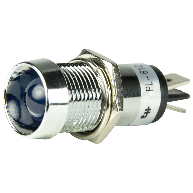 Bep LED-pilootsignaallamp 12V blauw