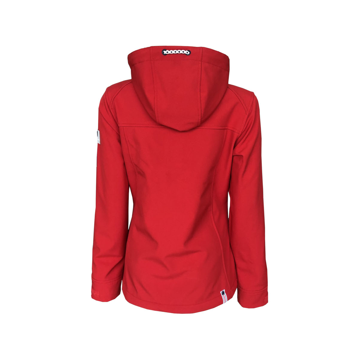 Dry Fashion Hiddensee Softshell jas dames rood, maat 44