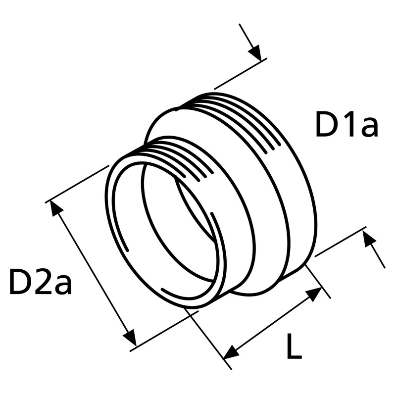 Webasto Reductiestuk Adapter 90/80