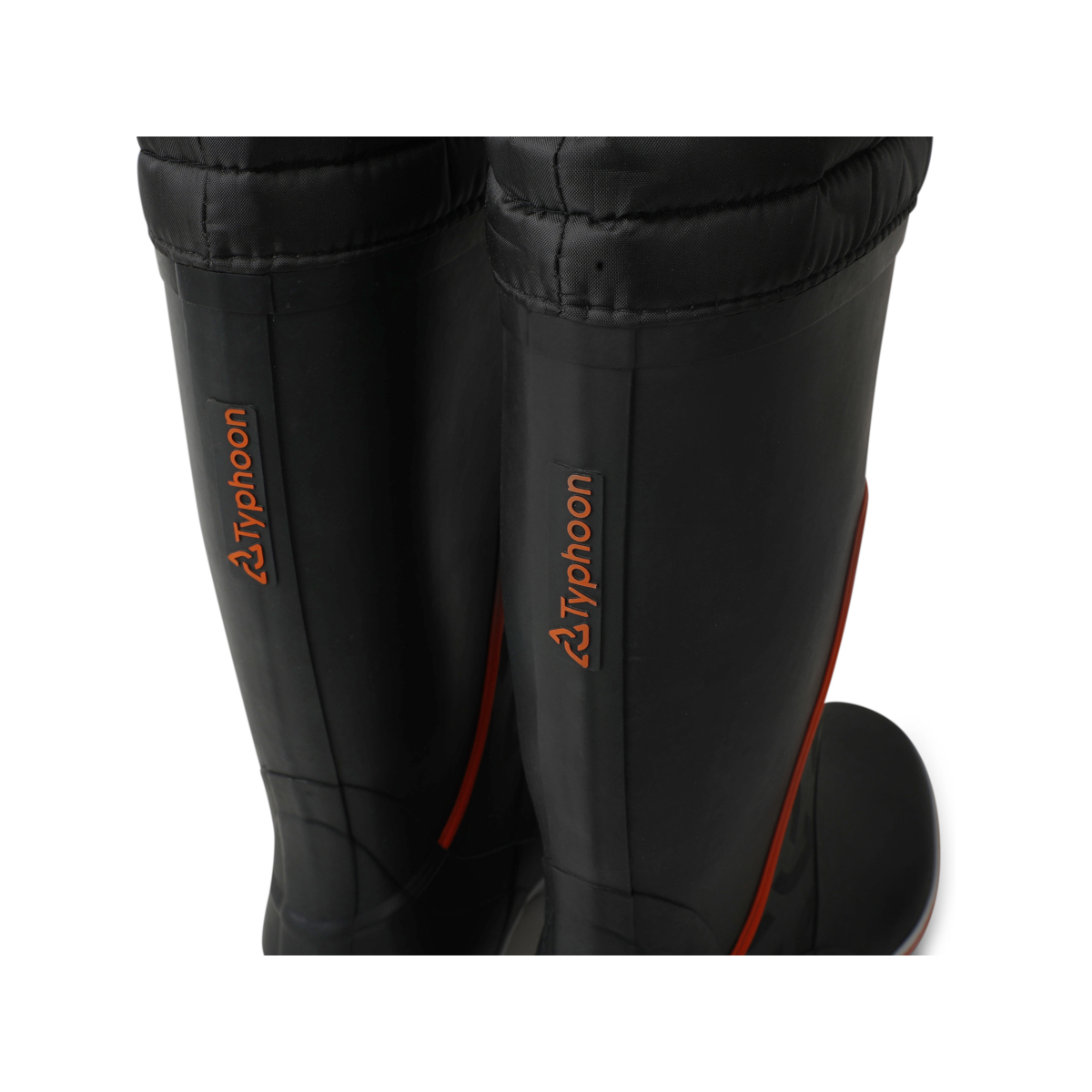 Typhoon Essential Sailing Boot zeillaarzen unisex zwart/oranje, maat UK 8 / EU 42