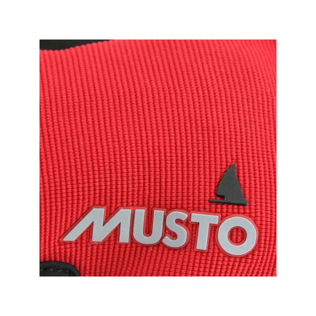 Musto Essential zeilhandschoenen gesloten vinger rood, maat XXL