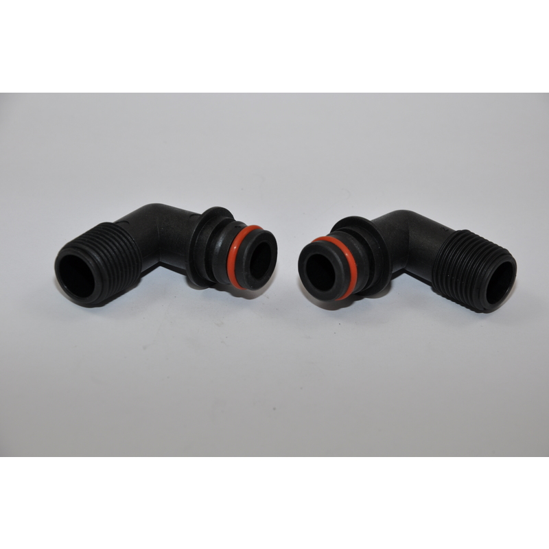 Johnson verbindingsset KlickTite 2x90° 1/2'