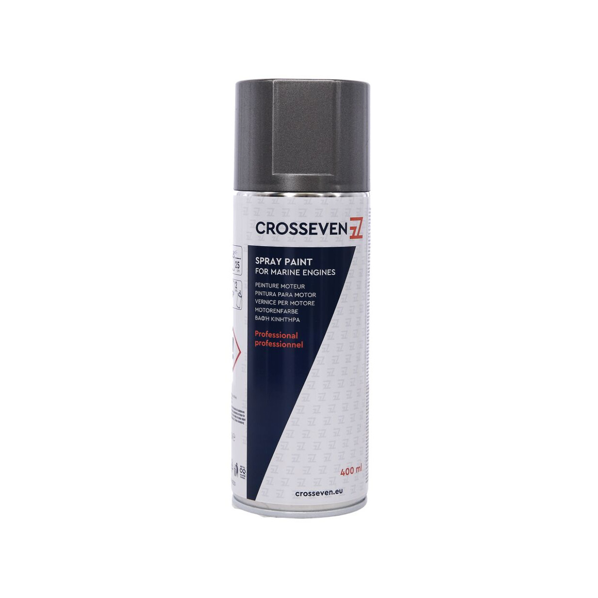 Crosseven Yanmar grijs metallic 87 spray, 400 ml
