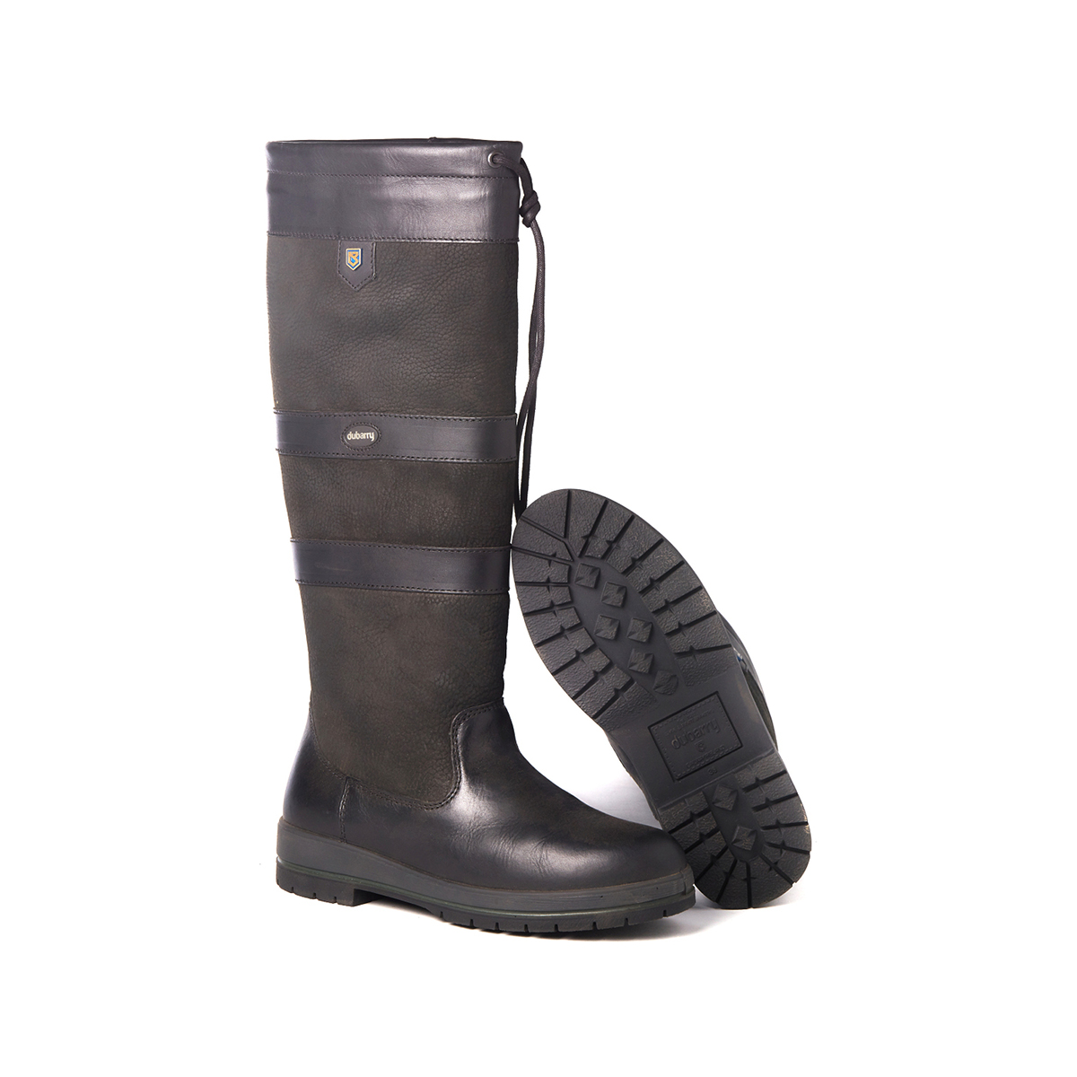 Dubarry Galway RegularFit outdoor laars leer GoreTex Unisex zwart, maat 38