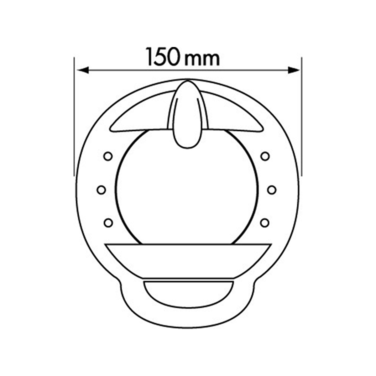 Plastimo Kompas Wedstrijd 101 Rood/Wit Z/A/B/C