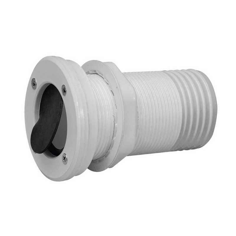 Plastimo 'wit Plast.Skin Fitting Afvoer 1''1/2''