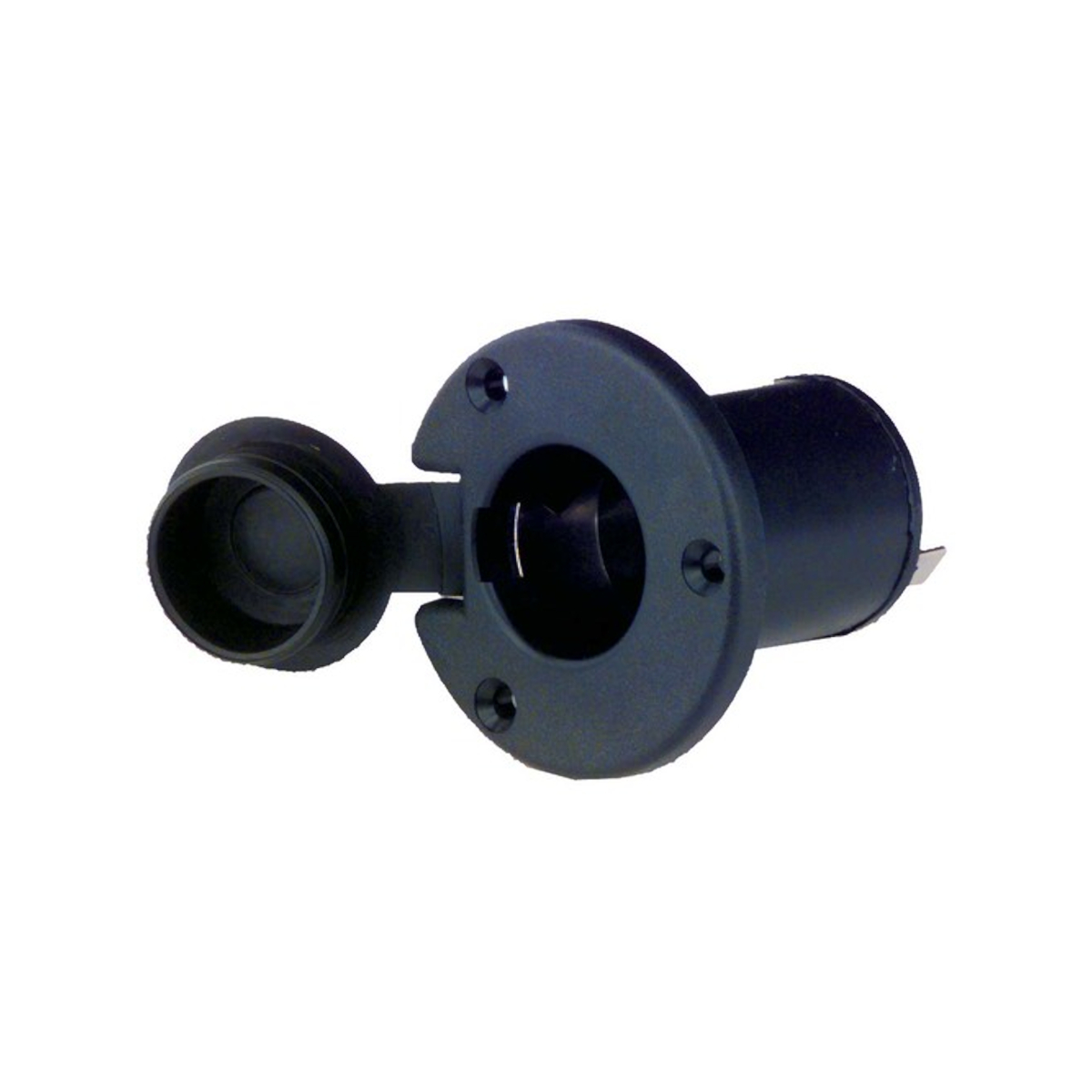 Philippi ESD 12V ronde inbouwstopcontact