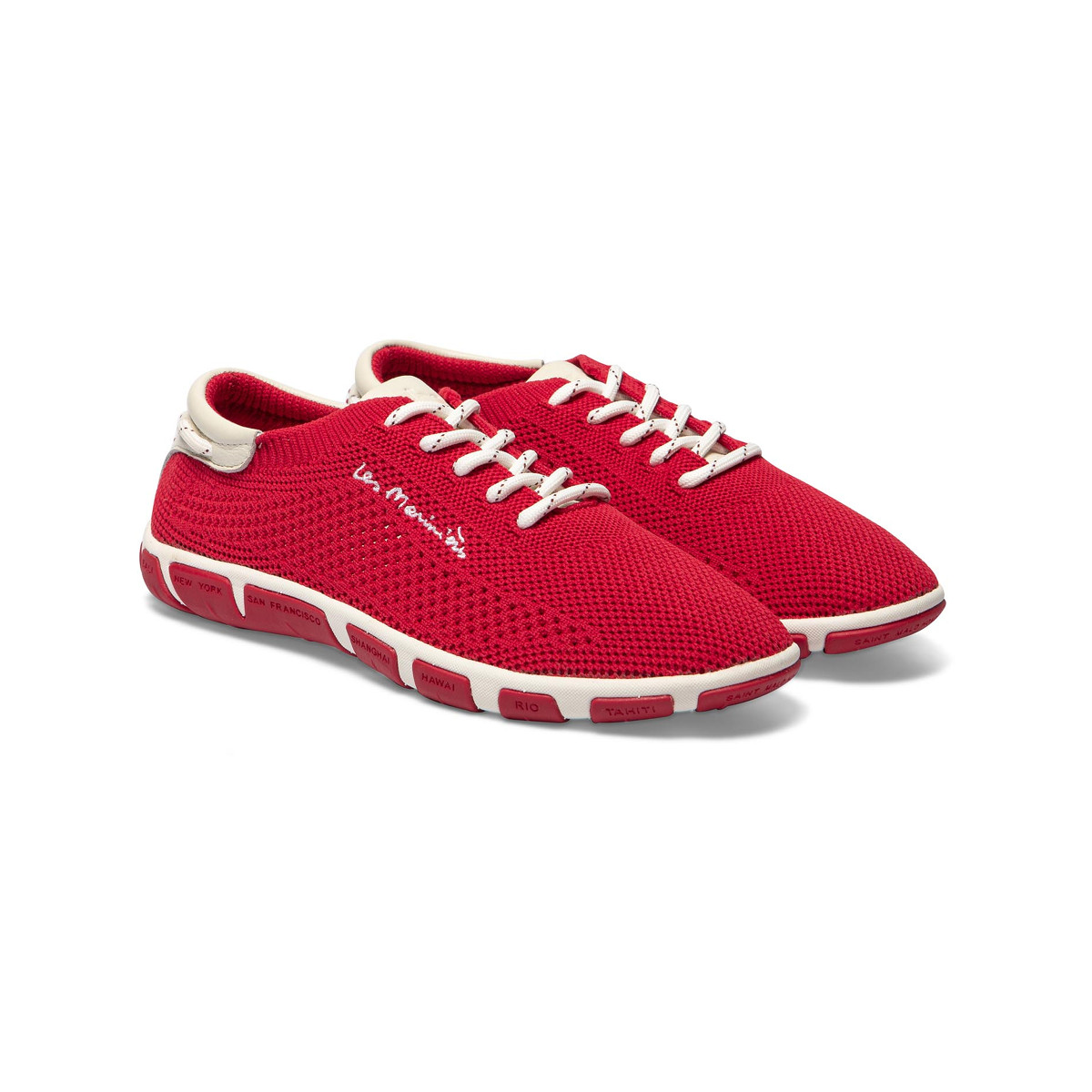 TBS Jazaria bootschoen dames rood, maat 36