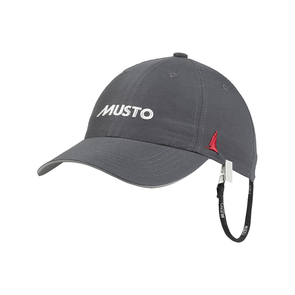 Musto Essential Fast Dry Crew Cap zeilpet antraciet