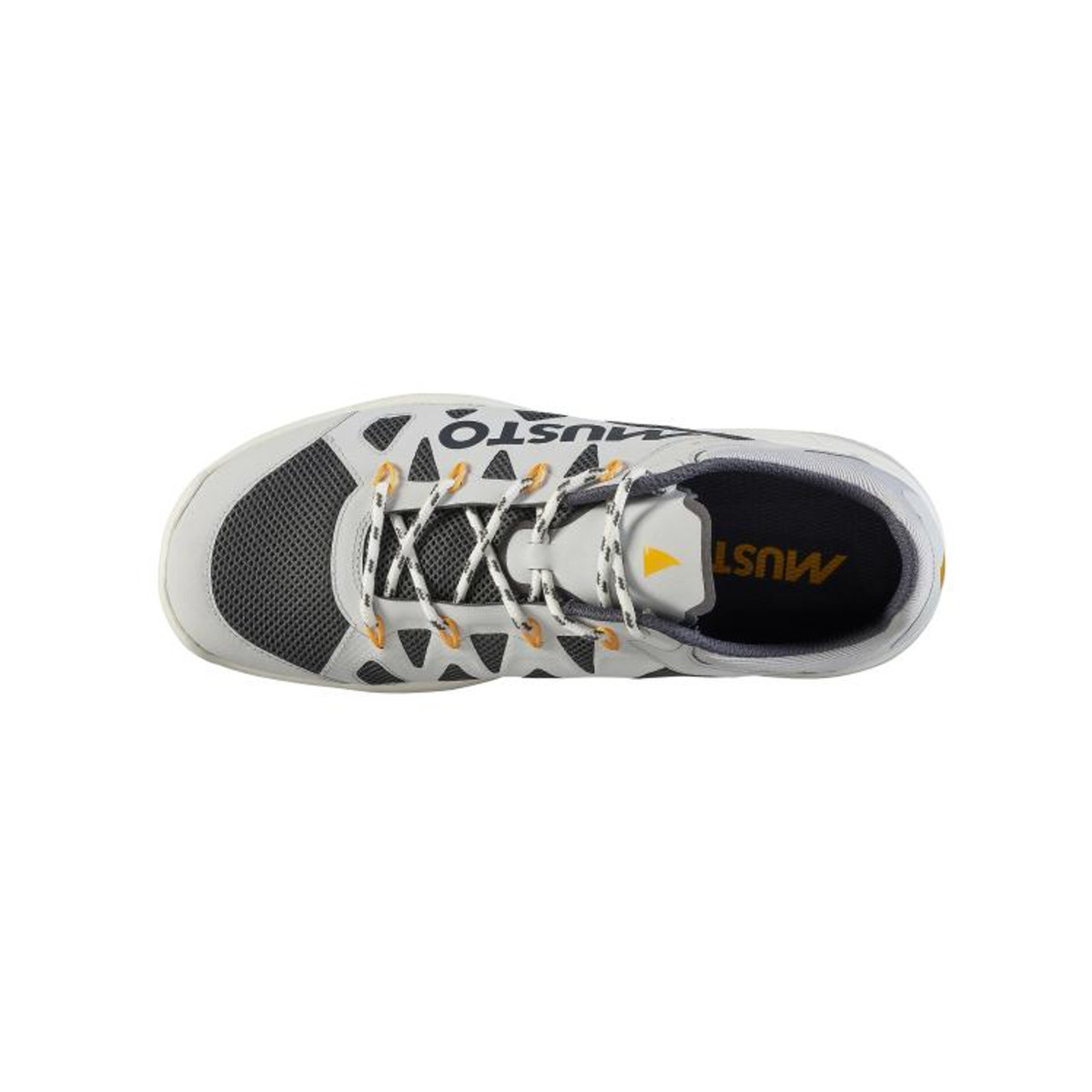 Musto Dynamic Pro II Adapt bootschoen heren lichtgrijs/geel, maat 43