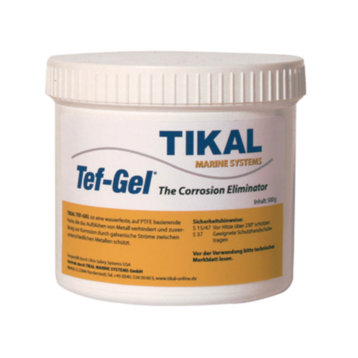 Tikal Tef Gel Anticorrosie Blik 500g wit