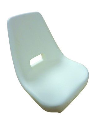 Plastimo Admiral gladde polyethyleen zitting