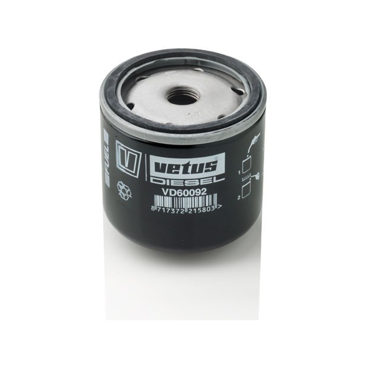 Vetus dieselfilter voor DT43-64/66 D-DT4.29