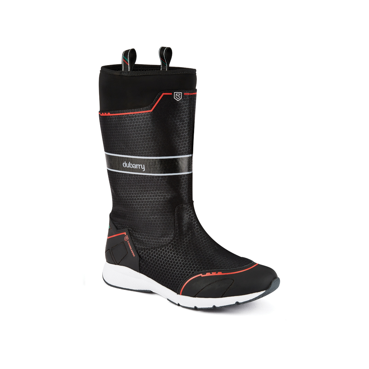 Dubarry Hobart zeillaarzen unisex zwart, maat 37
