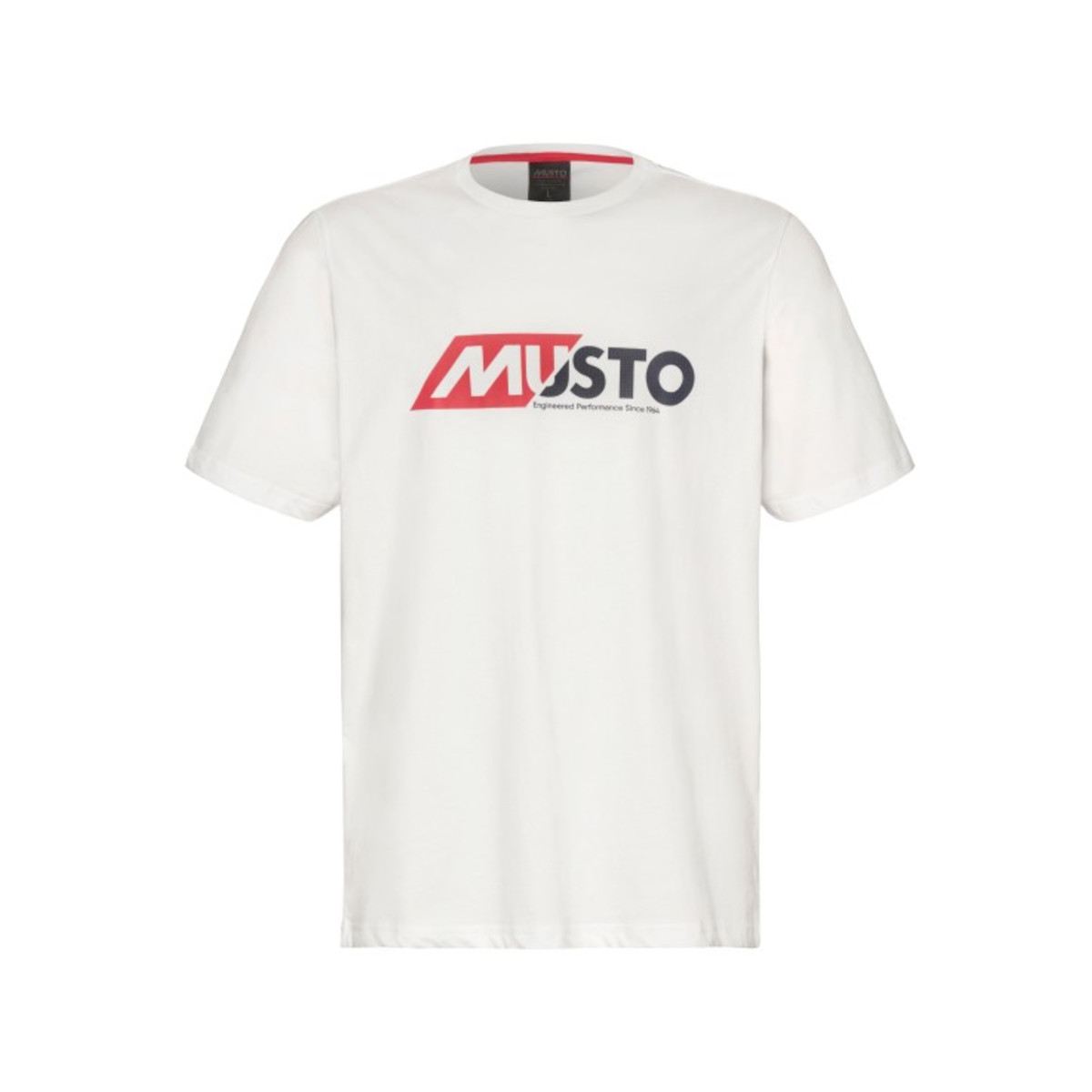 Musto Marine Graphic T-Shirt Heren wit, maat M