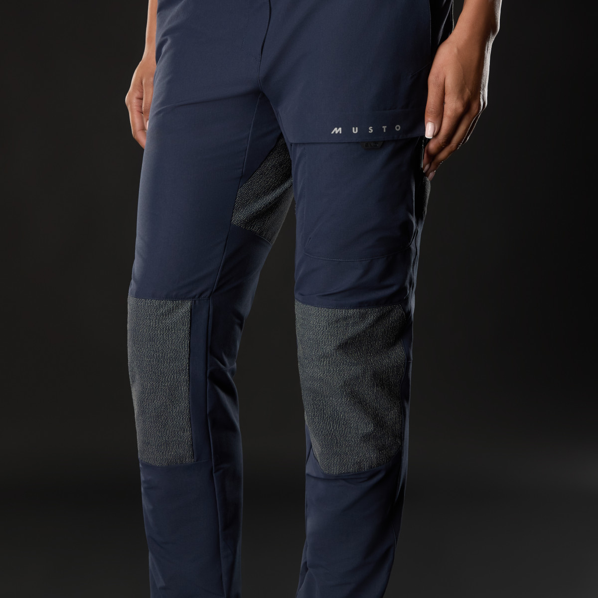 Musto Evolution Performance Strech zeilbroek dames marineblauw, maat 14