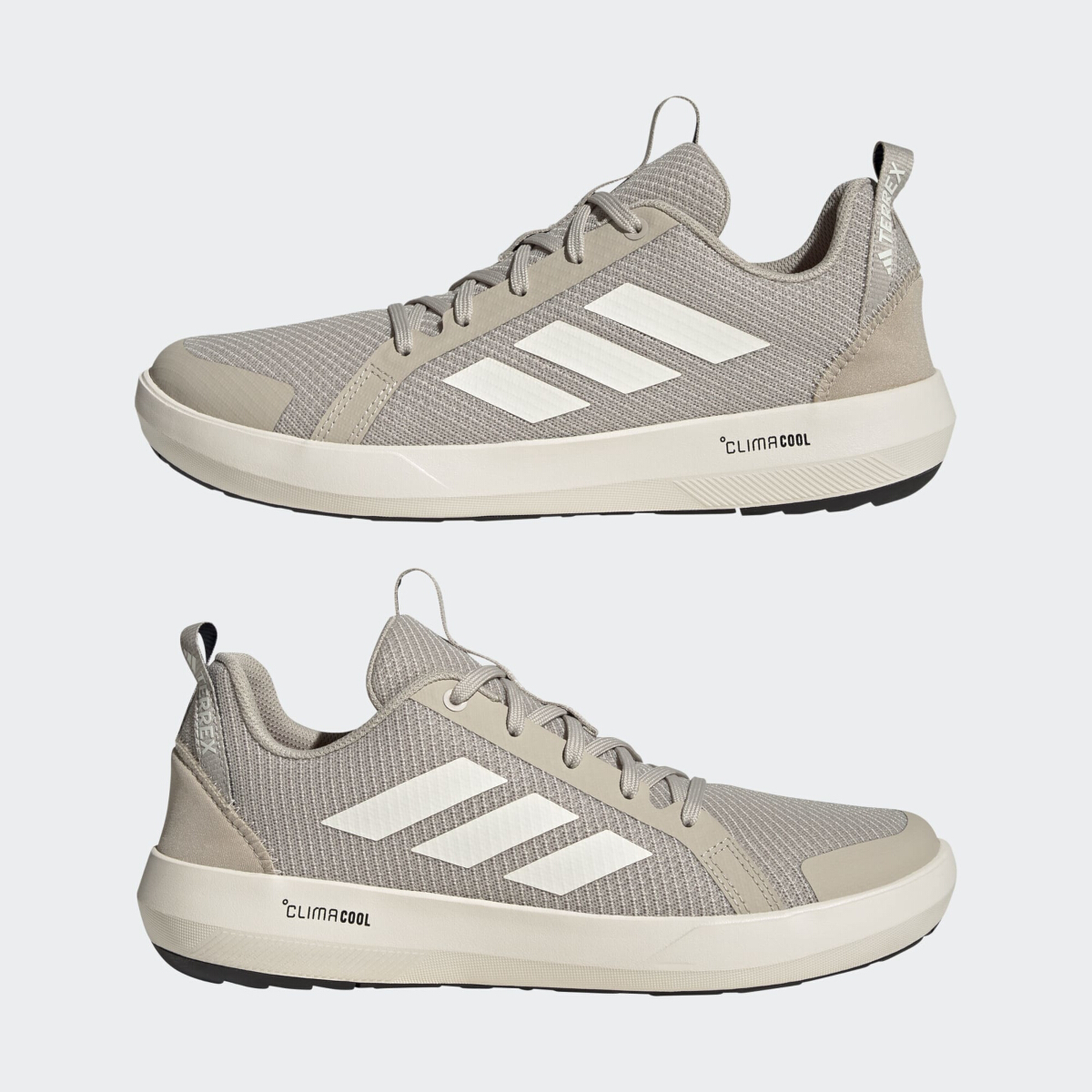 Adidas Boat Lace bootschoen unisex beige, maat 41 1/3
