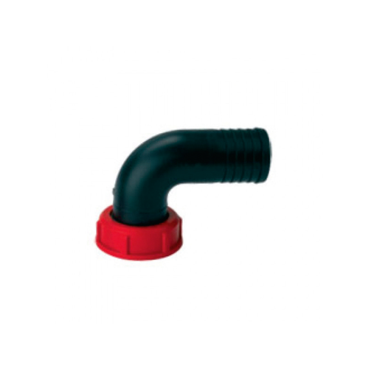Plastimo fitting kunststof 90° 1''1/2 voor slang D38mm