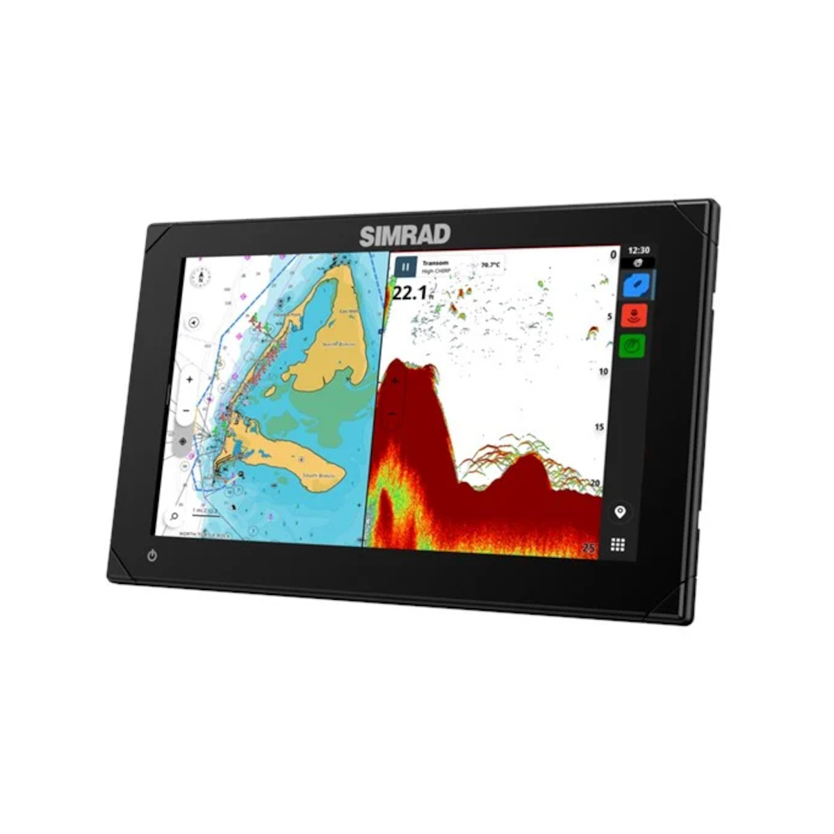 Simrad NSX 3009 kaartplotter met HDI transducer