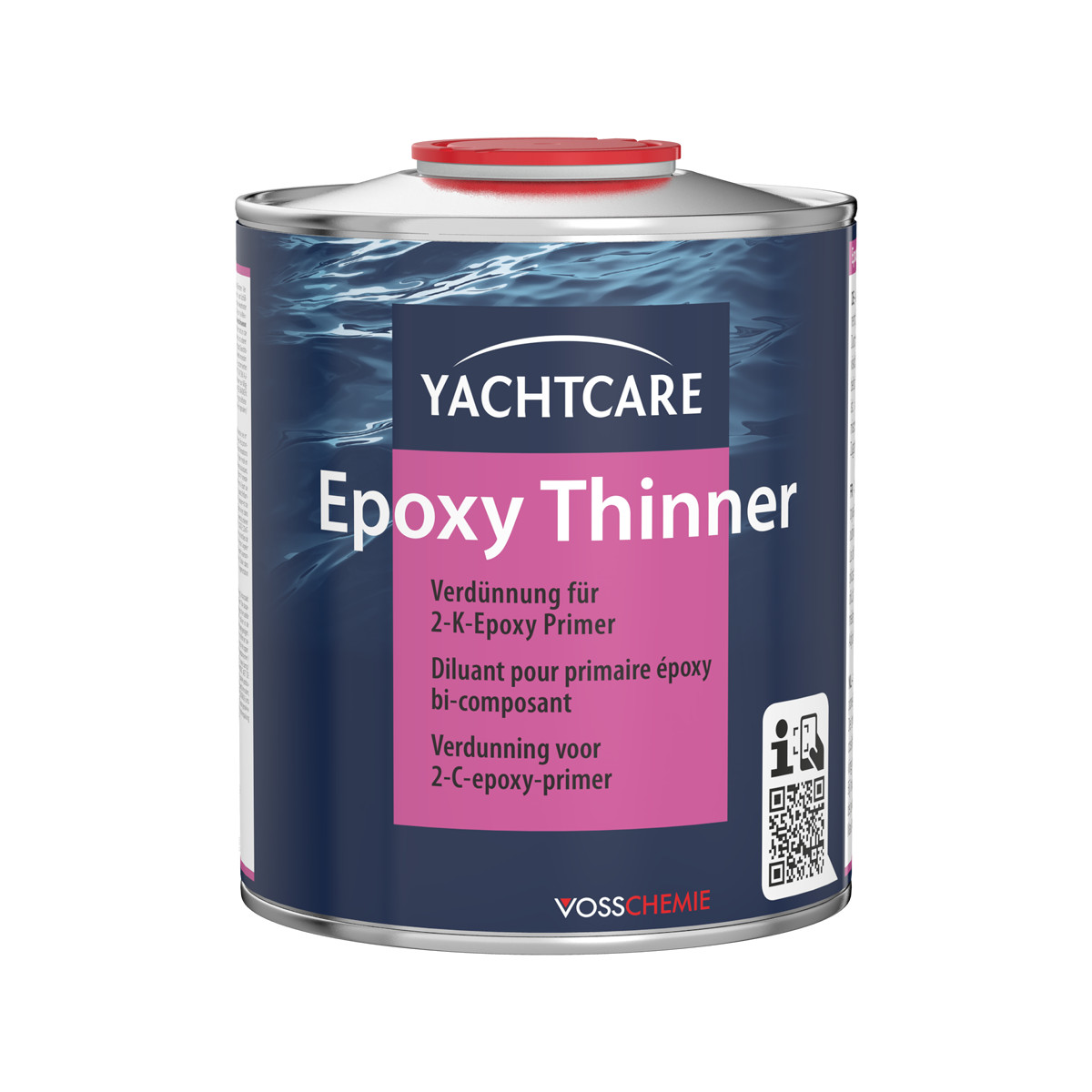 Yachtcare Epoxy Thinner verdunning voor 2-C-epoxy-primer
