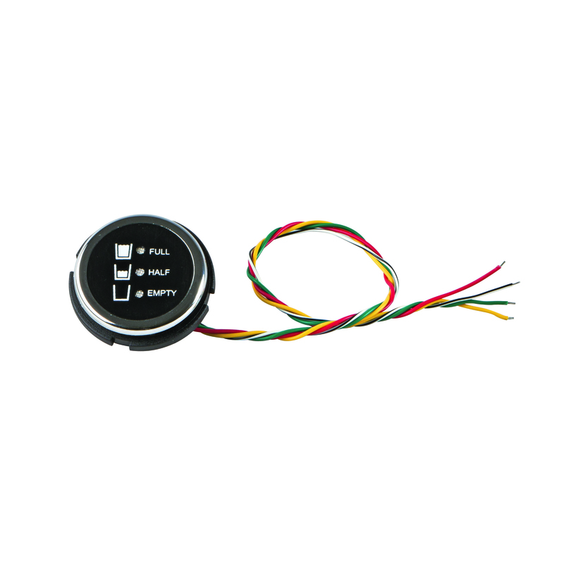 Plastimo manometer voor zwart water tank