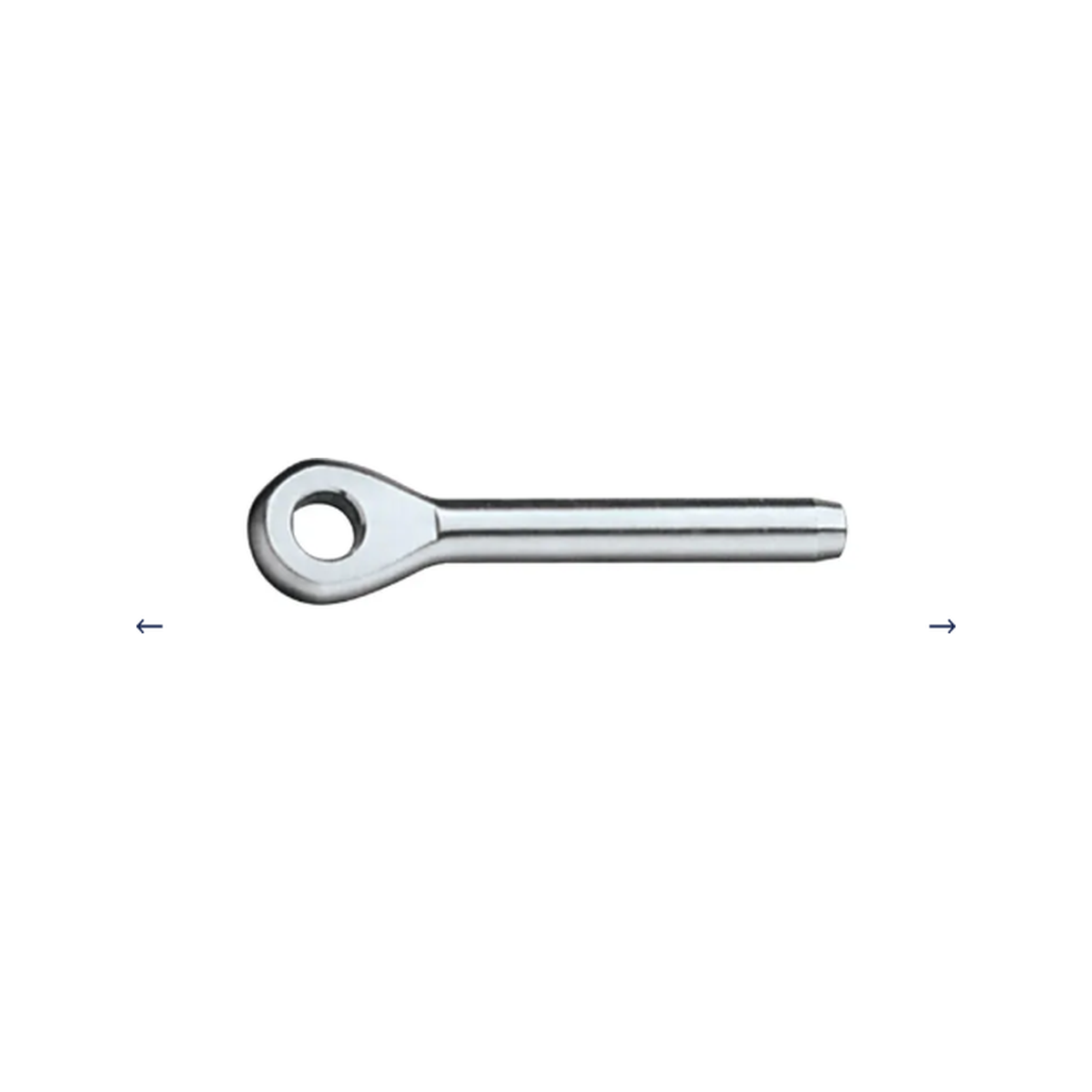 Ronstan oogterminal 6mm draad, 12,7mm(1/2') gat