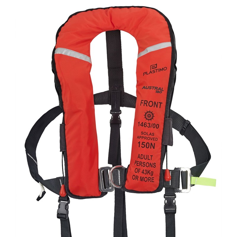 Plastimo Austral 180 Reddingsvest, Rood