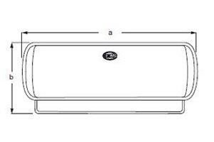 Hella marine Serie 0950 Sea Hawk XL LED dek-schijnwerper - montage, breedstralend, behuizing zwart