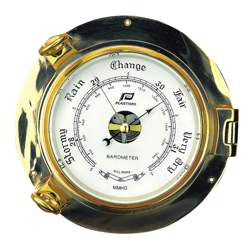 Plastimo 6 Inch Barometer Messing