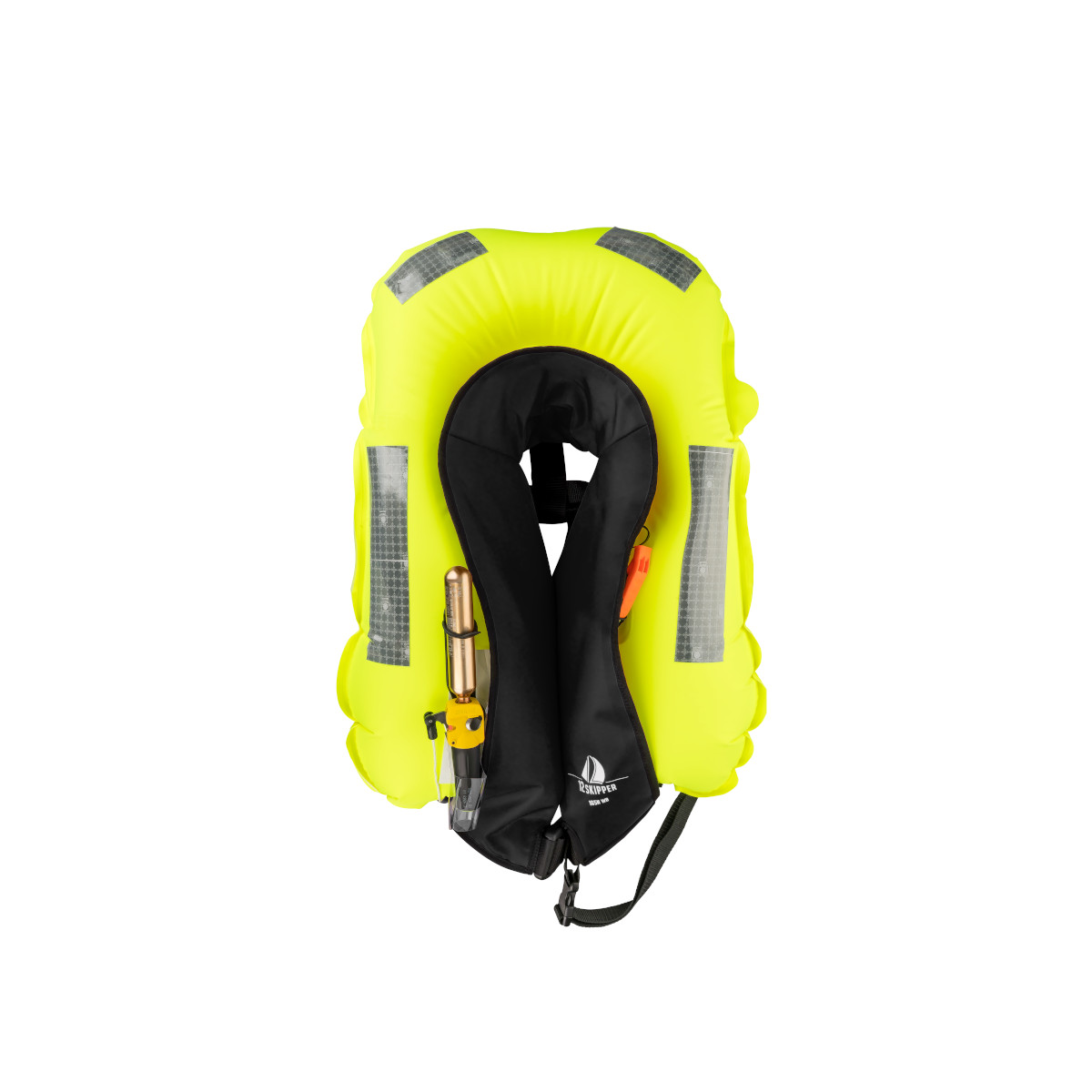 Set van 2: 12skipper automatisch reddingsvest 165N ISO, zwart