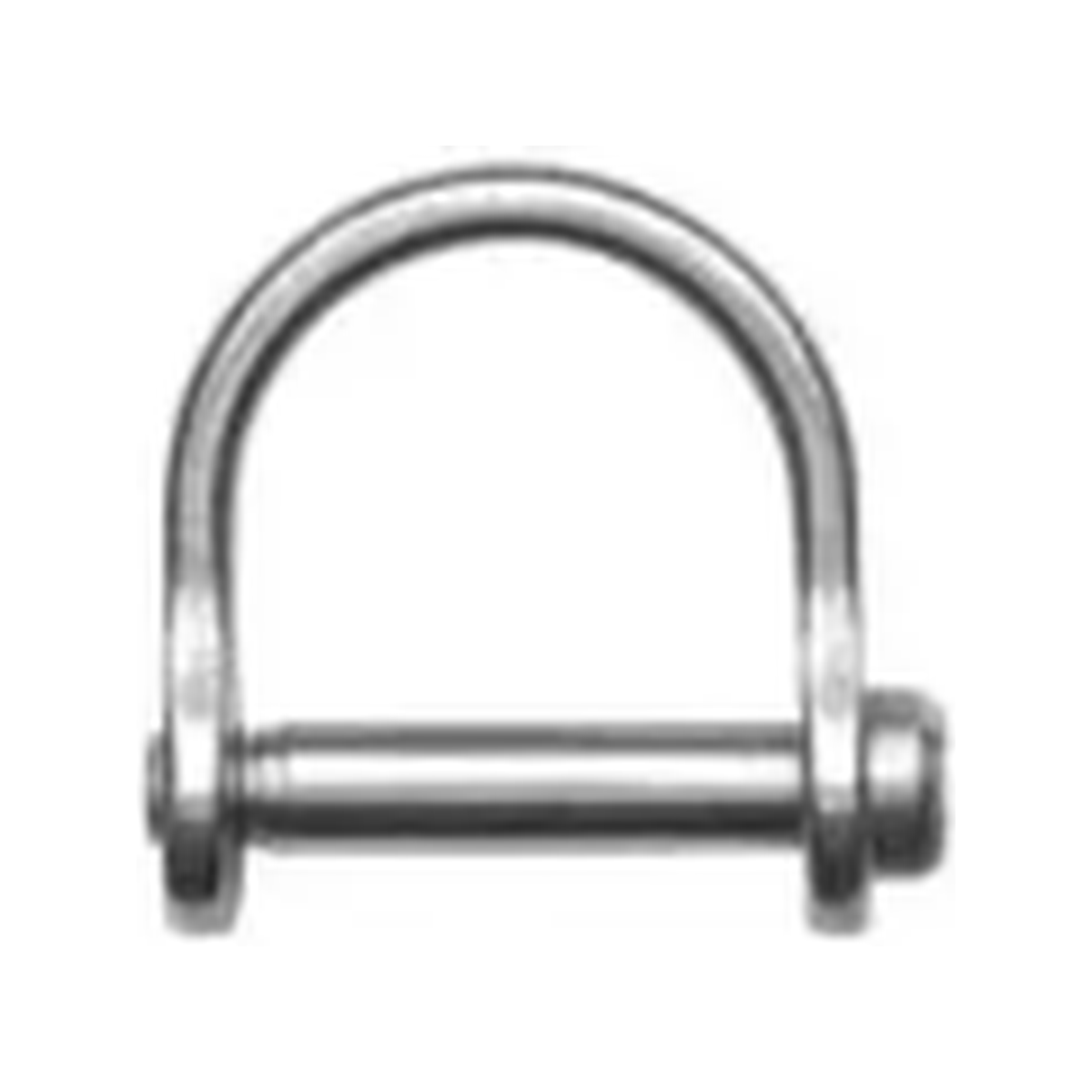 Ronstan harpsluiting, brede D met pen, voor RF35101, RF35101D