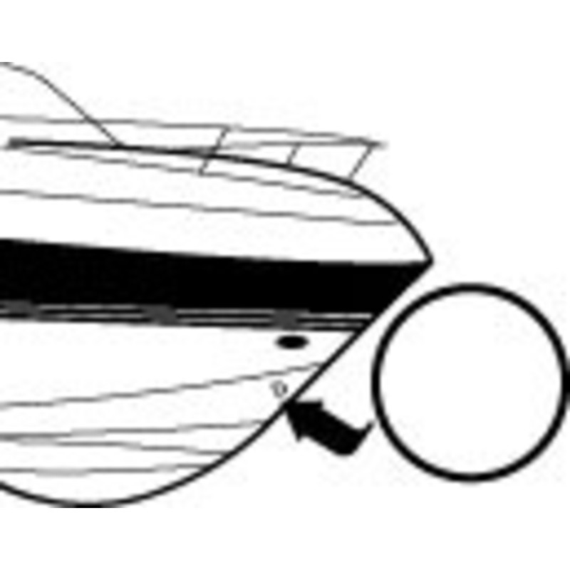 Plastimo Plastic Waterdeflector