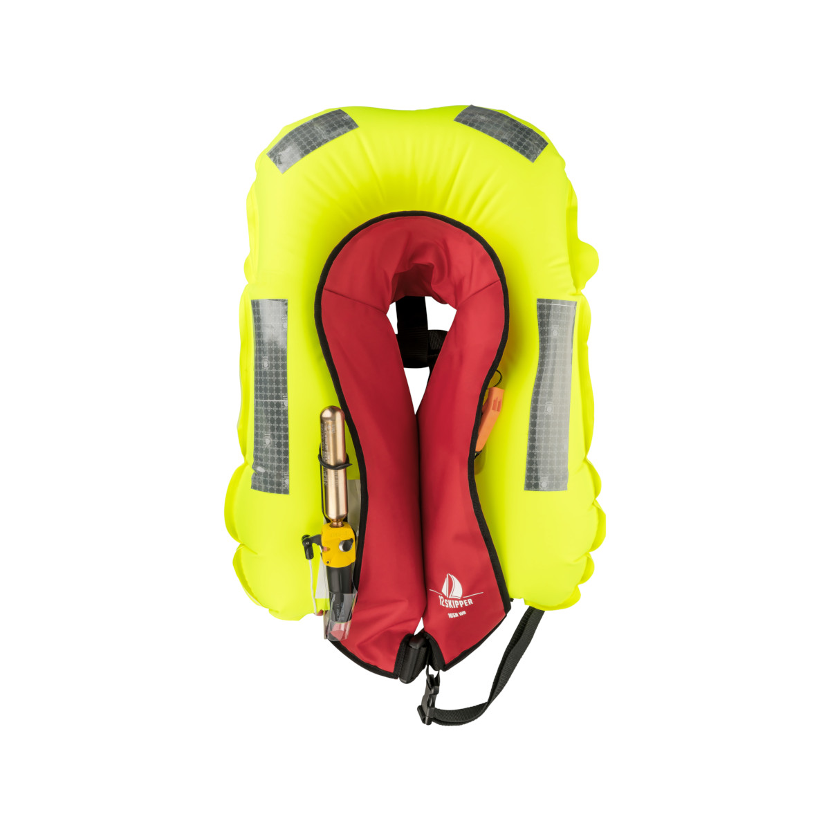 Set van 4: 12skipper reddingsvest 165N ISO met handmatige activering, rood