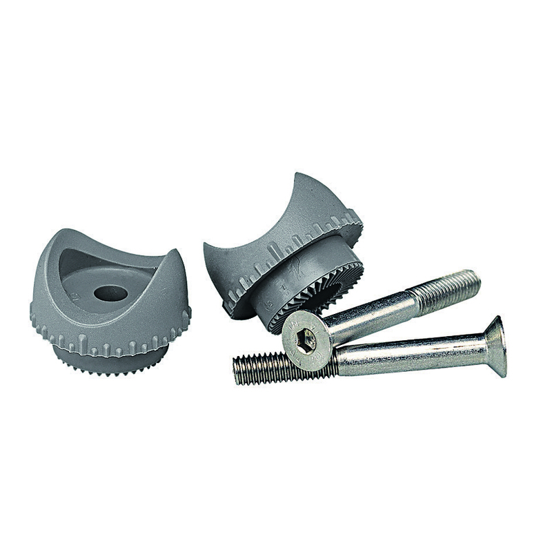 Plastimo kit met 2 schroefklemmen