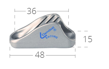 Plastimo Clamcleat Lichtgewicht