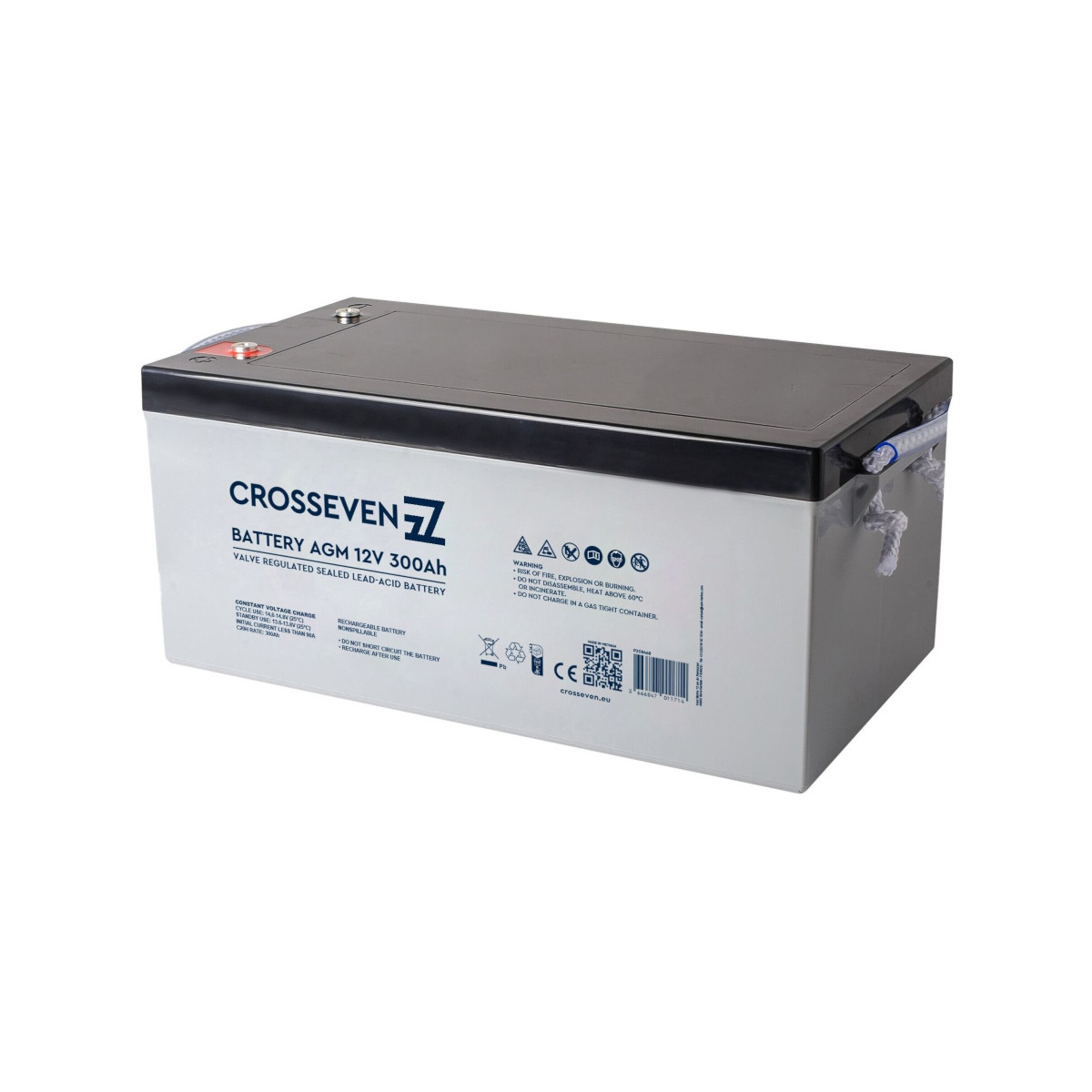 Crosseven accu AGM 12V 300Ah