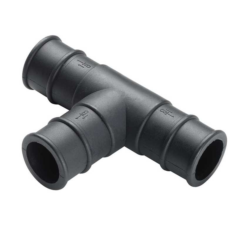 Vetus T-stuk voor 16mm slang (5/8')