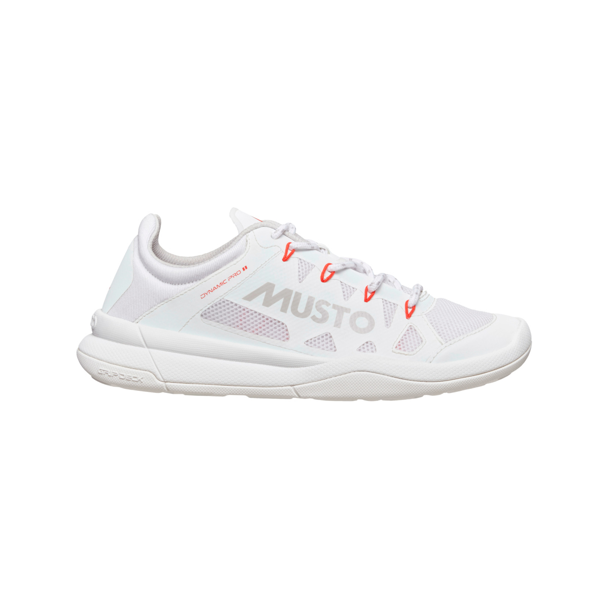 Musto Dynamic Pro II zeilschoen dames - Kleur wit-grijs